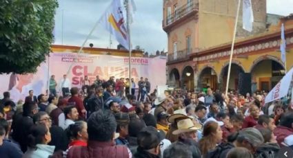 VIDEO | Dejan sillas vacías y abandonan evento de Sheinbaum en Guanajuato