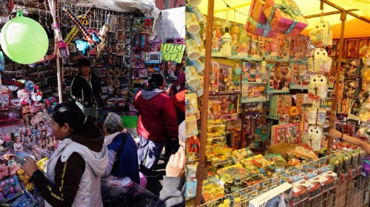 Este es el tianguis de la CDMX más barato para comprar los juguetes de Navidad y Reyes Magos