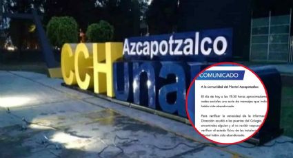 UNAM: Encapuchados abandonan instalaciones del CCH Azcapotzalco