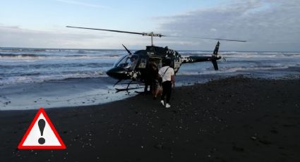 Rescatan a turistas a punto de ahogarse en playa de Cazones, Veracruz