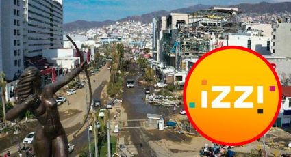 Damnificados en Acapulco no pagarán servicios de izzi tras huracán Otis