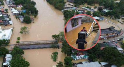 Familias de Agua Dulce piden apoyo tras perder todo en inundaciones en Veracruz