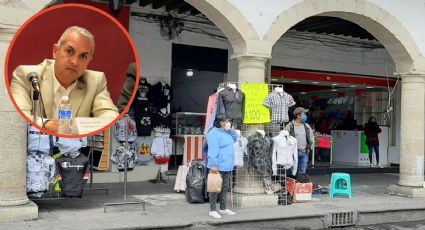 Sigue en pie denuncia para quitar a ambulantes del centro de Pachuca, confirma Baños