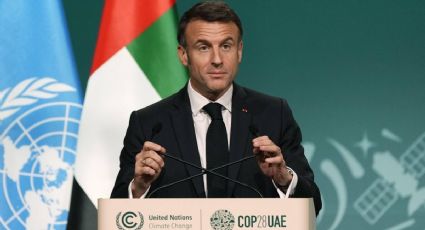 Emanuel Macron urge a abandonar las energías fósiles para combatir el cambio climático