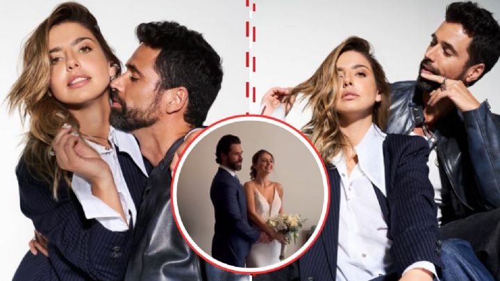 Así fue la boda secreta de Michelle Renaud y Matías Novoa | Imágenes