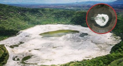 El gigante e insólito cráter en Valle de Santiago que debes ver