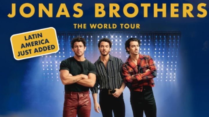 Jonas Brothers confirma concierto en México, preventa de boletos, cuándo y dónde aquí