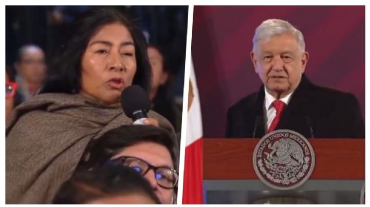 Acorrala reportera a AMLO en la mañanera por el tema de seguridad