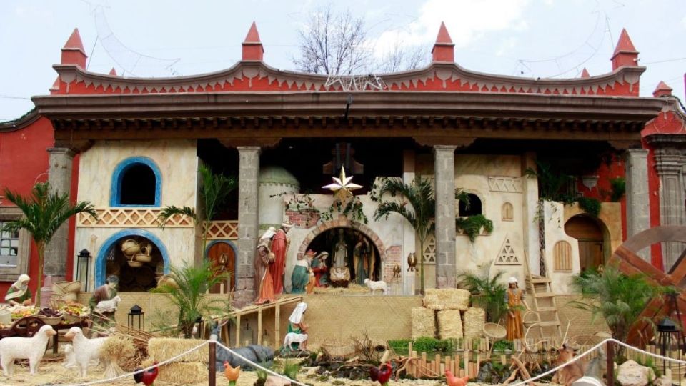 Inauguran belén monumental en Coyoacán para fiestas decembrinas