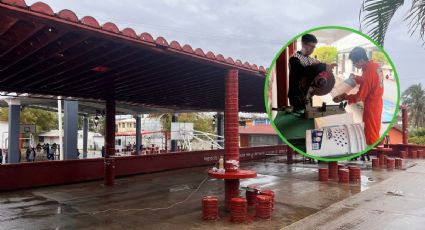 Domo ecológico en Coatzacoalcos: Estudiantes construyeron techo con material reciclado