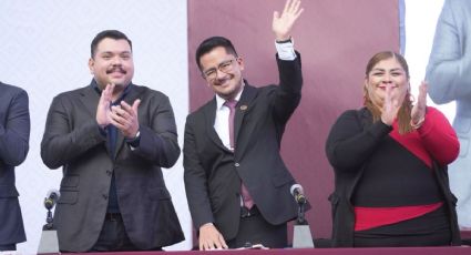 Erick Ruiz, alcalde de Emiliano Zapata, rinde segundo informe de resultados