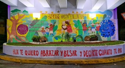 Mural en Murillo Vidal, un memorial para desaparecidos en Xalapa