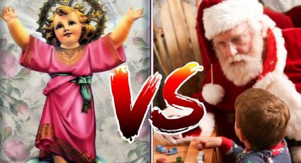 El Niño Dios vs Santa Claus: La pelea para prohibirle al Niño Dios traer regalos a los niños