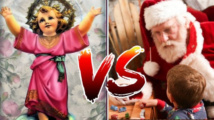 El Niño Dios vs Santa Claus: La pelea para prohibirle al Niño Dios traer regalos a los niños