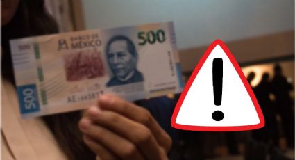 ¿Recibiste un billete de 500 pesos? ¡Abusado!