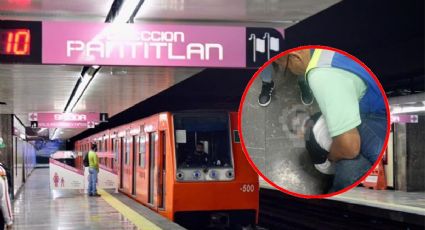 Metro, Estación Pantitlán: Rescatan a bebé que estuvo a punto de asfixiarse