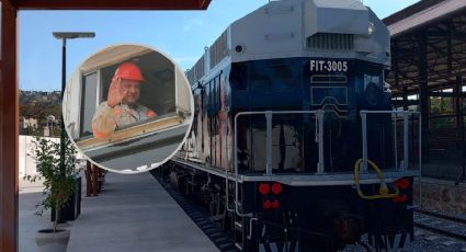 Es un día especial para mí y para México: Juan Carlos, maquinista del Tren Interoceánico