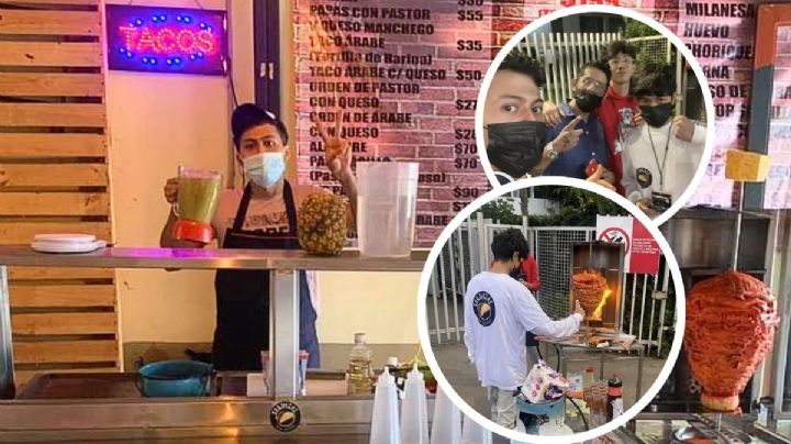 Héroe sin capa: Taquero en Xalapa lleva trompo a familiares de enfermos en hospital