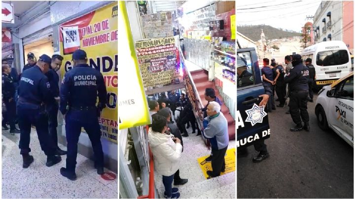 Detienen a 3 hombres por cobrar “derecho de piso” en el mercado Miguel Hidalgo | VIDEO