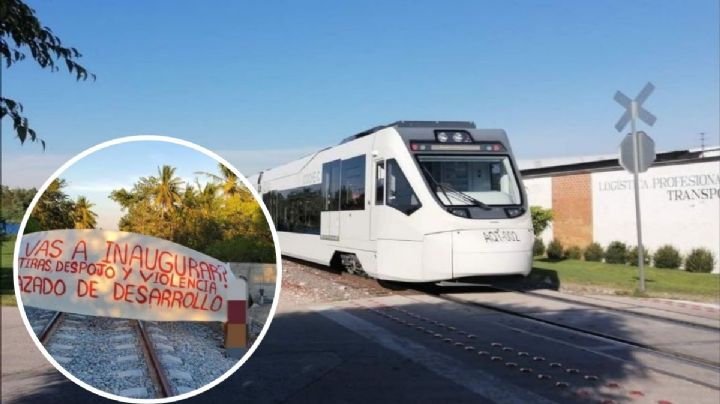 Estallan protestas en Oaxaca tras inauguración del Tren Transístmico