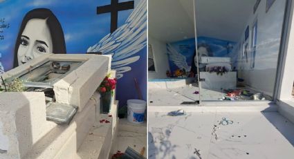 Debanhi Escobar: vandalizan tumba de joven asesinada en NL