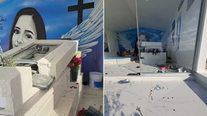 Debanhi Escobar: vandalizan tumba de joven asesinada en NL