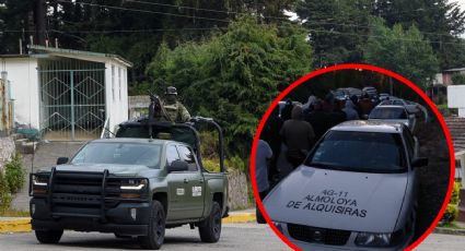 Taxistas bloquean paso del ejército en Edomex, en territorio disputado por la Familia Michoacana