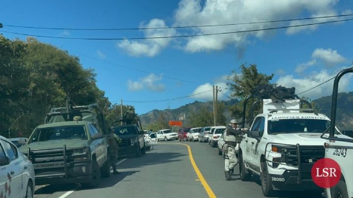 Tierra Caliente en Edomex, bajo tensión por cientos de taxistas que vigilan al Ejército