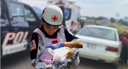 Embarazada no llega al hospital; tiene a bebé en plena autopista México-Pachuca; ¿casetas gratis para el bebé?