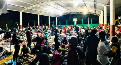 Caravana migrante “Latinoamérica Unida” se queda un día más en el sur de Veracruz