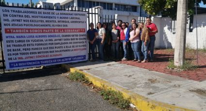 ¿Por qué protestan empleados de la Semarnat en Yucatán? Esto se sabe