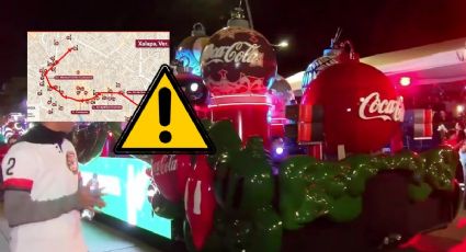Por Caravana Coca - Cola, habrá 38 cortes viales este 6 de diciembre en Xalapa
