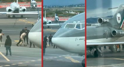VIDEO | Despega en Guanajuato avión de Guardia Nacional cargado de prisioneros