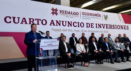 Anuncia Julio Menchaca 13 mil millones de pesos de inversiones para Hidalgo