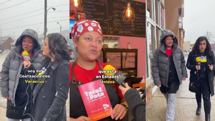 Vianey, veracruzana viral el TikTok por venta de tacos en Canadá