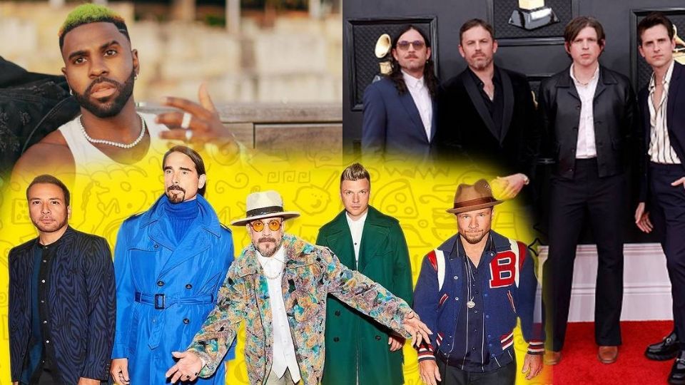 Jason Derulo, Backstreet Boys y Kings of León estarán en la Velaria de la Feria de León 2024.