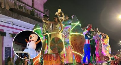 Así fue el desfile navideño de Xalapa este sábado 9 de diciembre