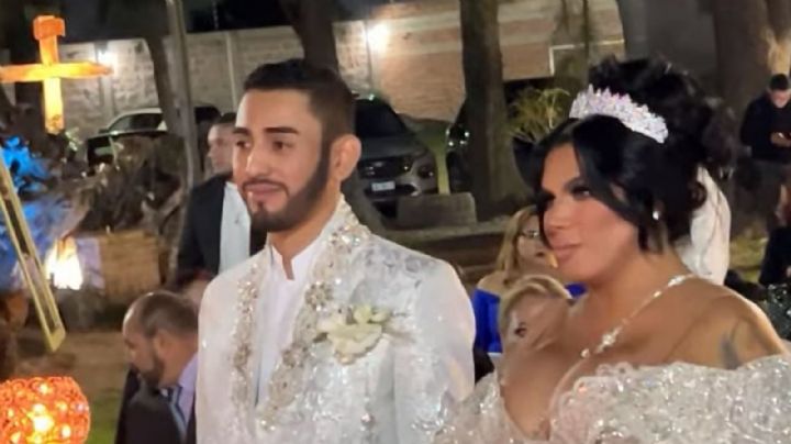 Se casa Kimberly 'la más preciosa' por la iglesia frente a 600 invitados