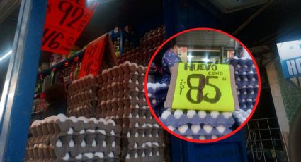 La gente se asusta con el precio del huevo: locatario de mercado de Veracruz