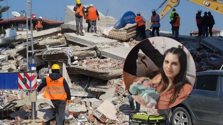 Terremoto Turquía: Sobreviví entre los escombros con mi bebé  de 10 días de nacido