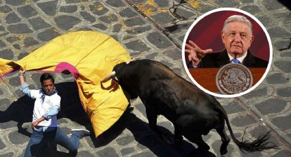 Es asunto de la alcaldesa de La Perla: AMLO por corridas de toros con niños
