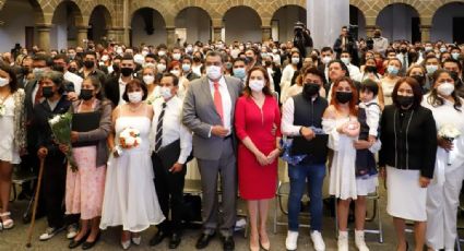 Con celebración de matrimonios gratuitos, gobierno de Puebla otorga certeza jurídica a parejas