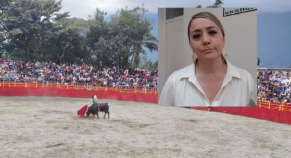 Alcaldesa de La Perla reconoce corrida de toros con asistencia de niños