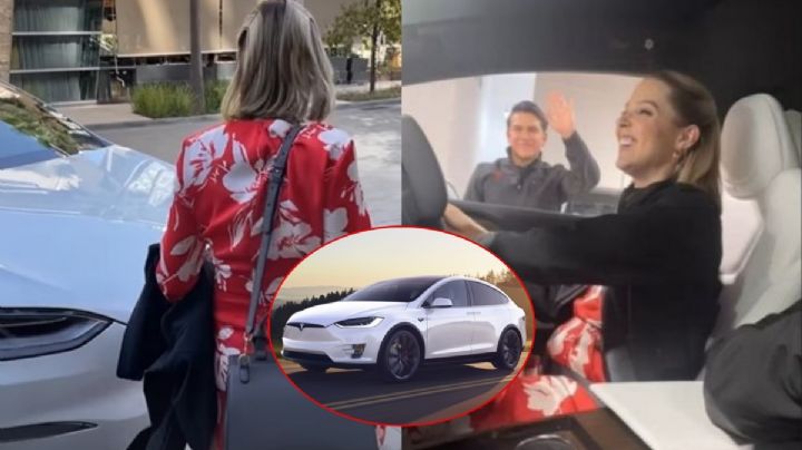 Ahí humildemente: Samuel García le regala una camioneta Tesla a su esposa