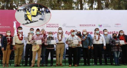 Gobierno de Puebla entrega apoyos al campo en Zacatlán y Chignahuapan