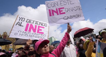 Galería | Así marchan en defensa del INE en ciudades de Veracruz