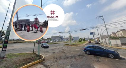 Por reclamos a Caasim bloquean bulevar de Pachuca; ¿ya hay paso?