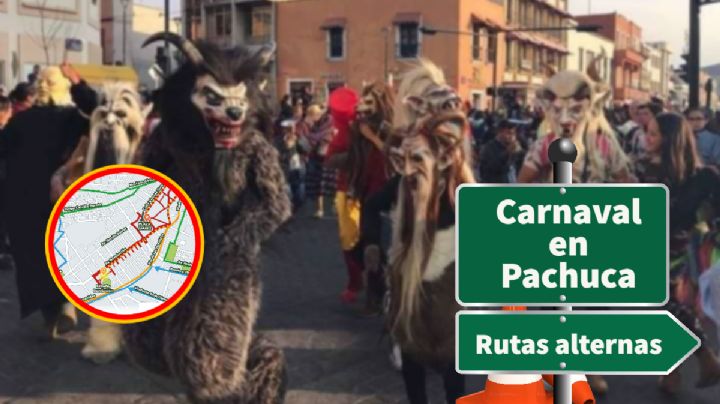 Por carnaval en Pachuca cerrarán avenidas; estas son las rutas alternas
