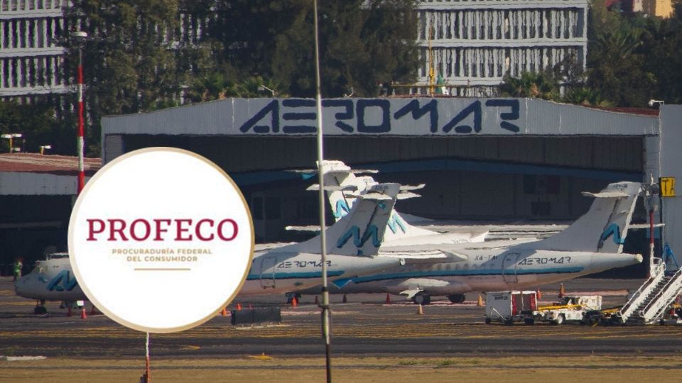 Profeco convoca a pasajeros afectados por Aeromar a sumarse a Acción Colectiva.
