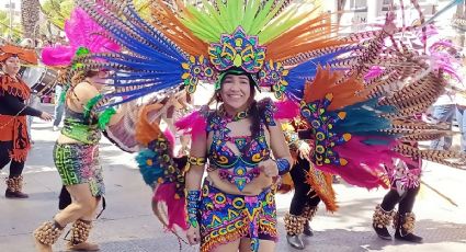 Música, baile y naranjazos; así se vive la muestra del Carnaval en Pachuca | FOTOS